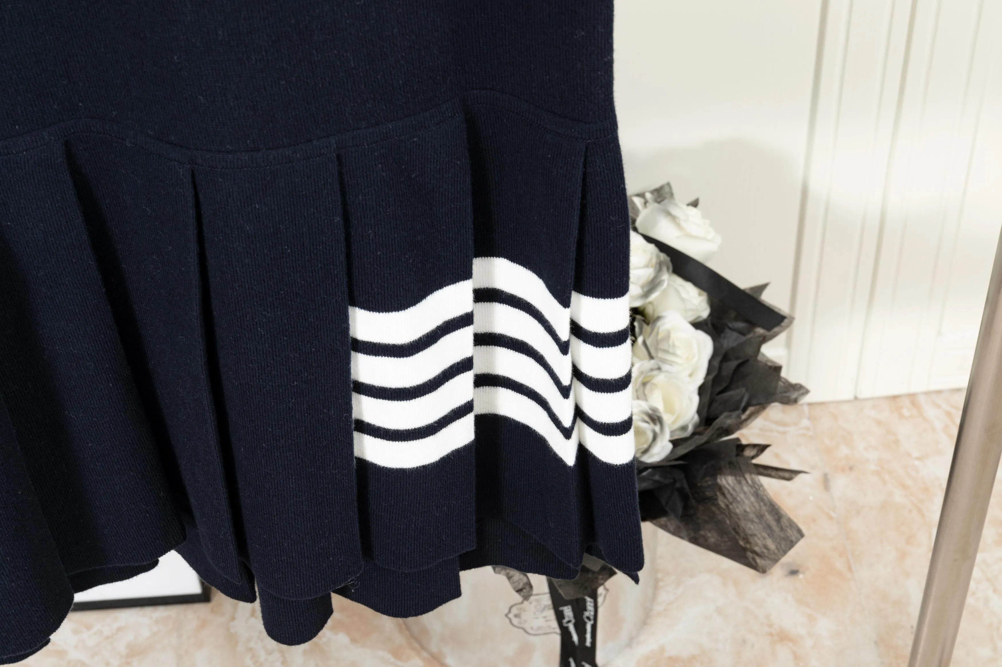 𝑻𝒉𝒐𝒎 𝑩𝒓𝒐𝒘𝒏𝒆 Same Style Thom Browne: Same Style 1:1 : Gray Navy Blue Size：012
